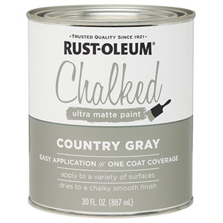 Rust-Oleum Rust-Oleum 285141 30 oz. Gray Chalked Paint 198688